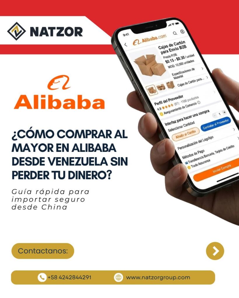 Importar desde Alibaba a Venezuela: Guía Logística B2B